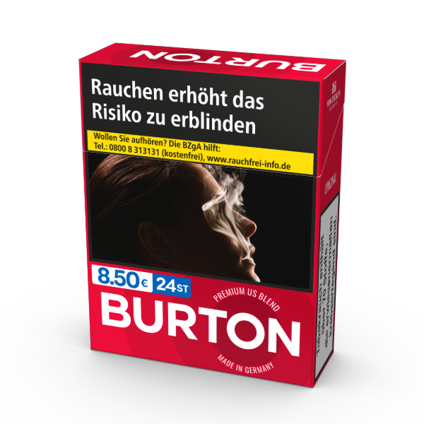 Burton Original XL 8 x 24 Zigaretten Burton Original XL 8 x 24 Zigaretten